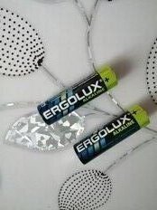 Батарейка Ergolux, АА (LR6, 15A), Alkaline, щелочная, 1.5 В, блистер, 2 шт, 11747 - фото 3 от пользователя