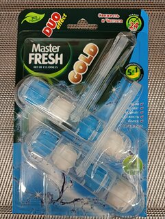 Подвеска для унитаза Master Fresh, Сакура, 2 шт, Duo effect 5 в 1 - фото 4 от пользователя