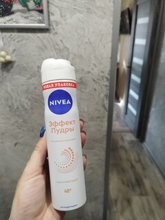 Дезодорант Nivea, Эффект пудры, для женщин, спрей, 150 мл - фото 4 от пользователя