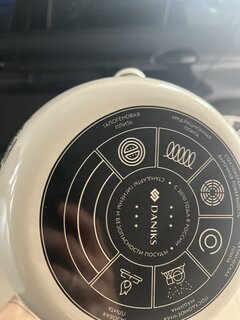 Чайник сталь, эмалированное покрытие, 2.2 л, со свистком, Daniks, Bon Appetit, индукция - фото 4 от пользователя