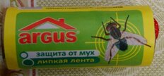 Инсектицид от мух, лента липк., 4 шт, Argus - фото 2 от пользователя