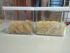 Банка для сыпучих продуктов, пластик, 1.7 л, 10х16х14 см, с крышкой, Idea, Степ, М 1297 - фото 6 от пользователя