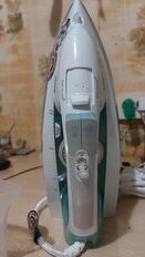 Утюг Polaris, PIR 2695AK, 2600 Вт, керамика, вертикальное отпаривание, противокапельная система, 3 м, белый/аквамарин - фото 4 от пользователя