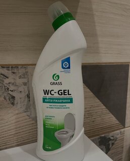 Чистящее средство для сантехники, Grass, WC-gel, гель, 750 мл - фото 8 от пользователя