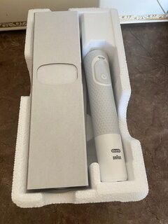 Зубная щетка электрическая, Oral-B, Vitality Pro, стандартная, тип 3708, D103.413.3, White - фото 4 от пользователя