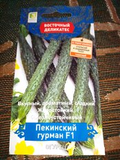 Семена Огурец, Пекинский гурман F1, цветная упаковка, Поиск - фото 9 от пользователя