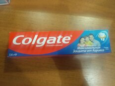 Зубная паста Colgate, Максимальная Защита от Кариеса Свежая Мята, 100 мл - фото 4 от пользователя