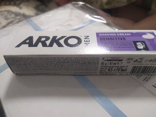 Крем для бритья, Arko Men, Extra Sensitive, 65 г - фото 2 от пользователя