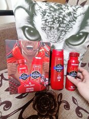 Набор подарочный для мужчин, Old Spice, Captain, дезодорант спрей 150 мл + гель для душа+шампунь 250 мл - фото 2 от пользователя