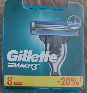 Сменные кассеты для бритв Gillette, Mach3, для мужчин, 8 шт - фото 8 от пользователя