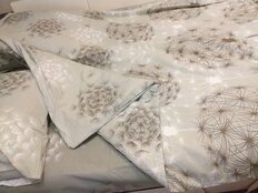 Постельное белье 2-спальное, простыня 180х220 см, 2 наволочки 70х70 см, пододеяльник 175х215 см, Ночь нежна, поплин, Мечта 70518-1+70519-1 - фото 4 от пользователя
