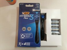 Станок для бритья Bic, Flex3 Hybrid, для мужчин, 3 лезвия, 4 сменные кассеты, 8930161 - фото 9 от пользователя