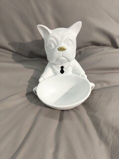 Фигурка декоративная Собака с чашей, 20х20х20 см, Y6-10547 - фото 2 от пользователя