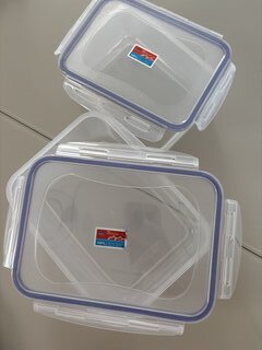 Контейнер пищевой пластик, 5 шт, прямоугольный, 3000/2000/1200/600/300 мл, F147-2610-5 - фото 3 от пользователя