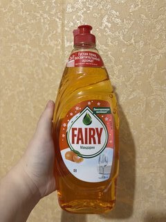 Средство для мытья посуды Fairy, Мандарин, 650 мл - фото 1 от пользователя