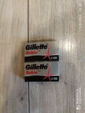 Лезвия Gillette, Rubie, для мужчин, 5 шт - фото 7 от пользователя