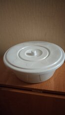 Таз пластик, 6 л, круглый, с крышкой, Колор, в ассортименте, Альтернатива, М2233 - фото 4 от пользователя
