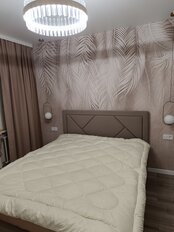 Одеяло евро, 200х220 см, Овечья шерсть, 400 г/м2, зимнее, чехол микрофибра, кант, бежевое - фото 5 от пользователя