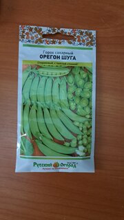 Семена Горох, Орегон Шуга, 8 г, цветная упаковка, Русский огород - фото 8 от пользователя
