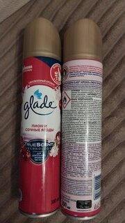 Освежитель воздуха Glade, 300 мл, Пион и сочные ягоды, 696757 - фото 1 от пользователя