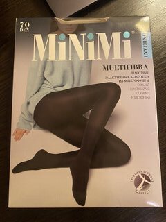 Колготки Minimi, Mini Multifibra, 70 DEN, р. 3, nero/черные - фото 1 от пользователя