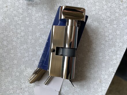 Личинка замка двери Apecs, SM-60-C-NI, 3308, 60 мм, никель, 30/30 - фото 1 от пользователя