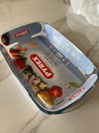 Форма для запекания стекло, 33х20х5 см, 2 л, прямоугольная, Pyrex, Classic, 247B000/7047 - фото 5 от пользователя