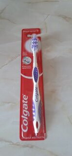 Зубная щетка Colgate, Классика Плюс, средней жесткости, FVN50306, в ассортименте - фото 3 от пользователя