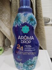 Гель для стирки Aroma Drop, 1 л, универсальный, Свежесть лотоса 2в1 - фото 6 от пользователя