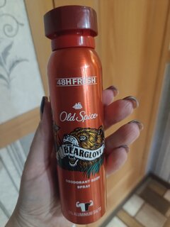 Дезодорант Old Spice, Bearglove, для мужчин, спрей, 150 мл - фото 5 от пользователя