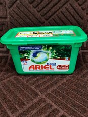 Капсулы для стирки Ariel, Pods Все-в-1 Extra Oxi effect, 12 шт, капсула 27.3 г - фото 2 от пользователя