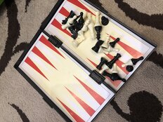 Игра настольная 3 в 1, магнитная, шахматы, шашки, нарды, в коробке, AN02574 - фото 2 от пользователя