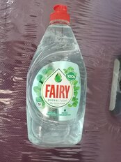 Средство для мытья посуды Fairy, Pure &amp; Clean Мята и Эвкалипт, 450 мл - фото 9 от пользователя