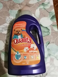 Гель для стирки Qualita, 1.3 л, универсальный, концентрат - фото 6 от пользователя
