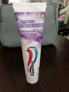 Зубная паста Aquafresh, Активное отбеливание, 100 мл - фото 9 от пользователя