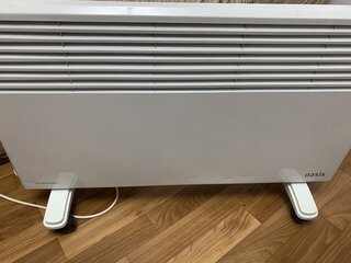 Радиатор-Конвектор Oasis, напольный/настенный, 2 кВт, 25 м2, LK-20 - фото 4 от пользователя