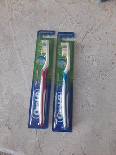 Зубная щетка Oral-B, Vision, средней жесткости, ORL-81309768, в ассортименте - фото 4 от пользователя