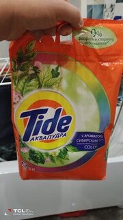 Стиральный порошок Tide, 3 кг, автомат, для цветного белья, Color Сибирские травы - фото 8 от пользователя