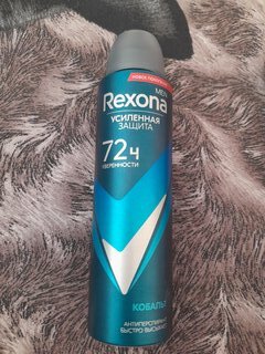 Дезодорант Rexona, Cobalt, для мужчин, спрей, 150 мл - фото 2 от пользователя