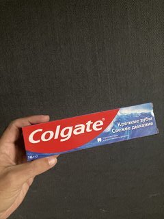 Зубная паста Colgate, Крепкие зубы Свежее дыхание, 100 мл - фото 1 от пользователя