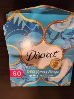 Прокладки женские Discreet, Deo Spring Breeze Trio, ежедневные, 60 шт - фото 2 от пользователя