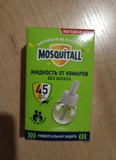 Репеллент от комаров, жидкость для фумигатора, 45 ночей, Mosquitall, Универсальная защита - фото 7 от пользователя