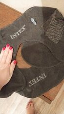 Подушка надувная дорожная, Intex, 36х30х10 см, 68675 - фото 5 от пользователя