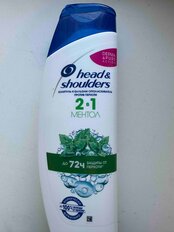 Шампунь Head &amp; Shoulders, 2в1 Ментол, против перхоти, 200 мл - фото 7 от пользователя