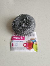Губка для посуды металл, Марья Искусница, New - фото 4 от пользователя