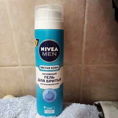 Гель для бритья, Nivea, Чистая кожа, 200 мл, 81793 - фото 1 от пользователя