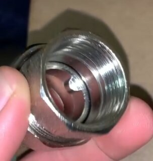 Американка 1/2&quot;, г-ш, никель, прямая, РосТурПласт - фото 2 от пользователя