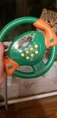 Развивающая игрушка Руль Бип Бип-1, звук, на батарейках, 2050119, в ассортименте - фото 1 от пользователя