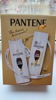 Набор подарочный для женщин, Pantene Pro-V, Густые и крепкие, шампунь 250 мл + бальзам 200 мл - фото 1 от пользователя