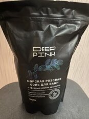 Соль для ванн Deep Pink, с эфирным маслом эвкалипта, 1 кг, розовая - фото 8 от пользователя